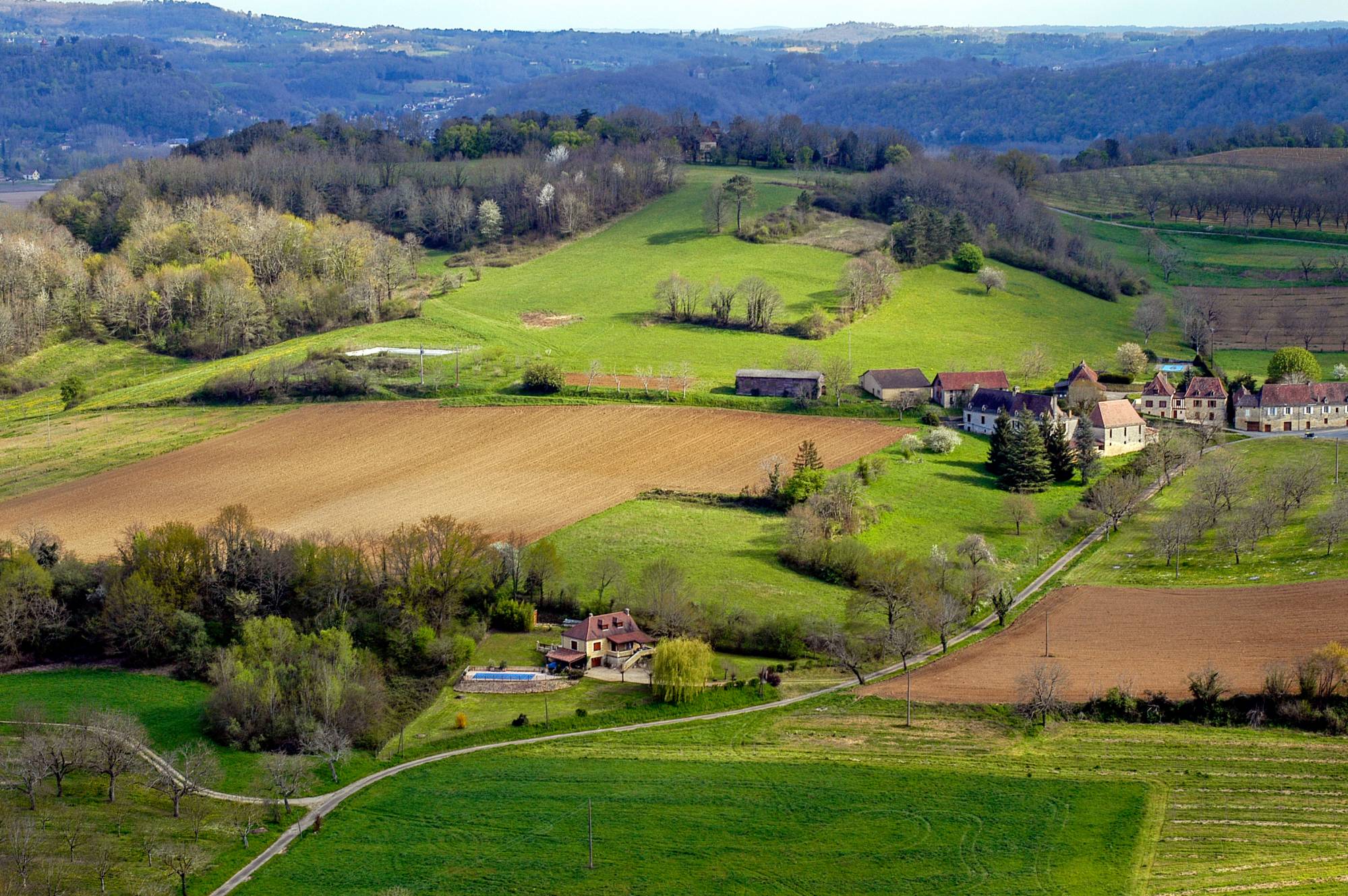 Paysage rural, photo C. Maître, Inrae