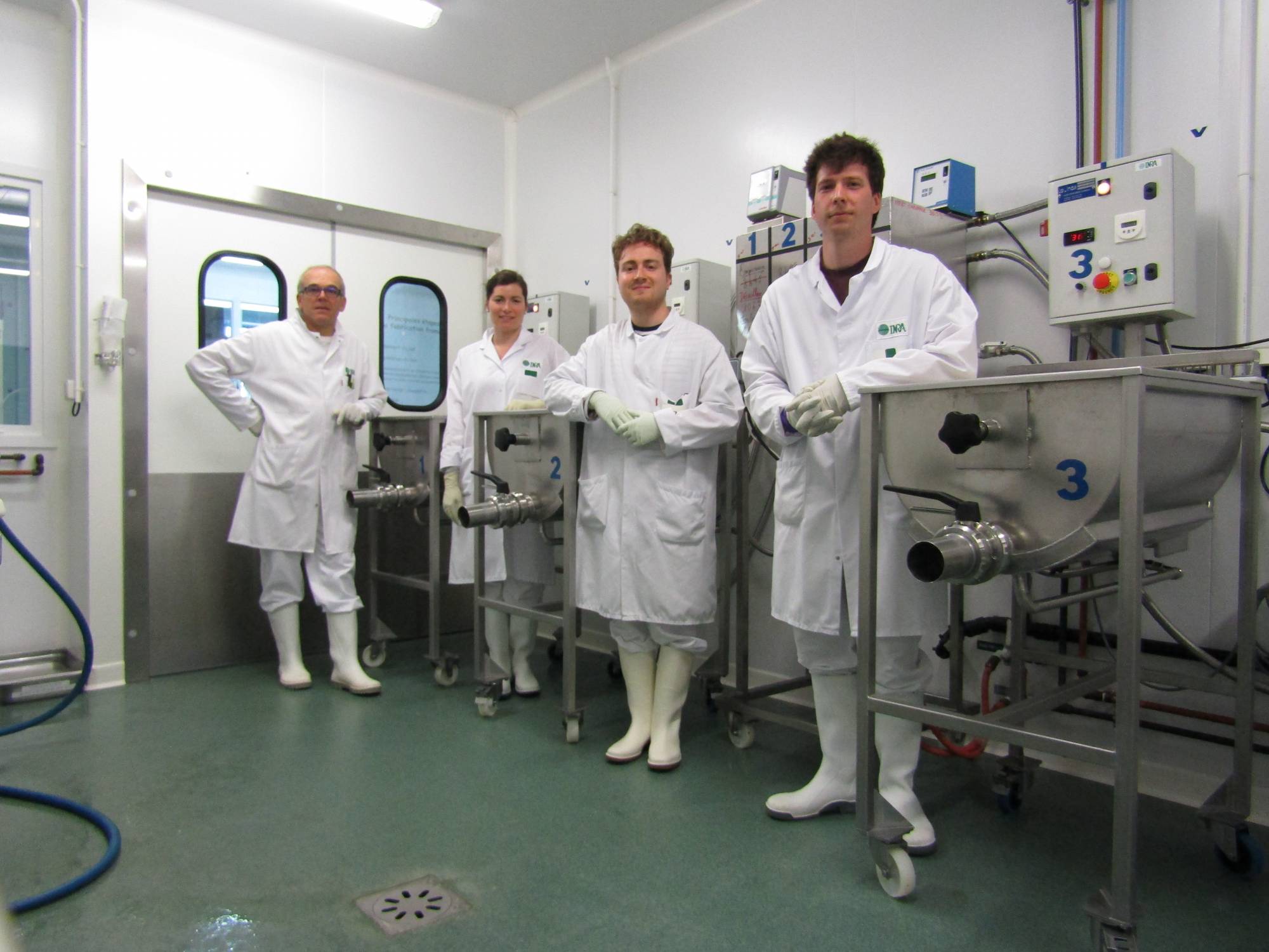 Aurillac, UMRF, fromagerie, ferments, fromage, laboratoire L2, équipe